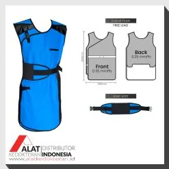 Jual Lead Free Apron Double Tanpa Lengan